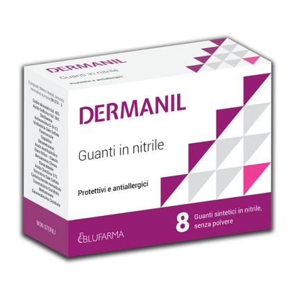 DERMANIL Guanti 8pz