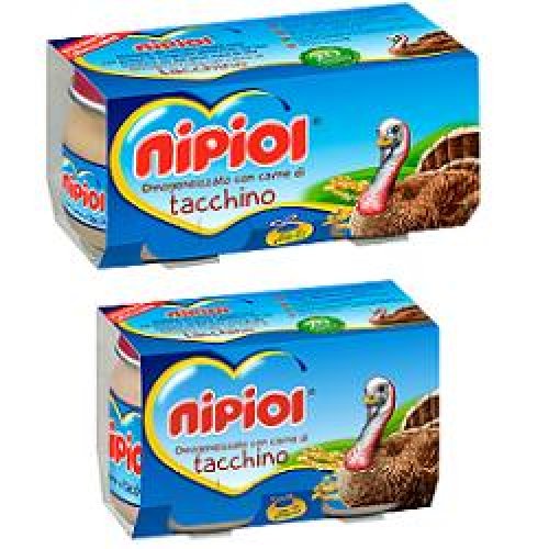 OMO NIPIOL Tacchino 2x 80g