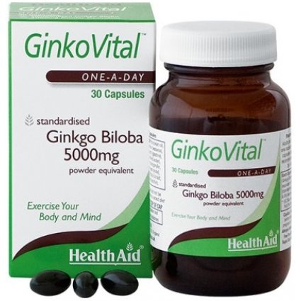 GINKOVITAL 30CPS 500MG