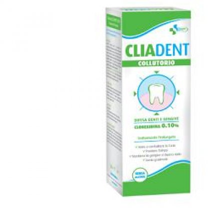 CLIADENT COLLUTORIO 0,1% CLOREXIDINA 200 ML