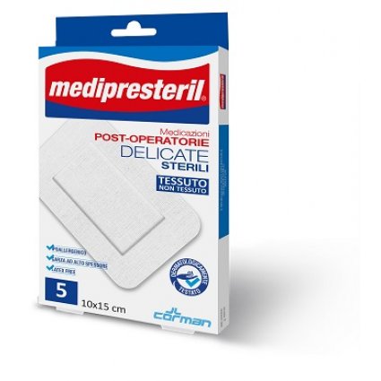 MEDIPRESTERIL P/OP DEL7,5X5 5P