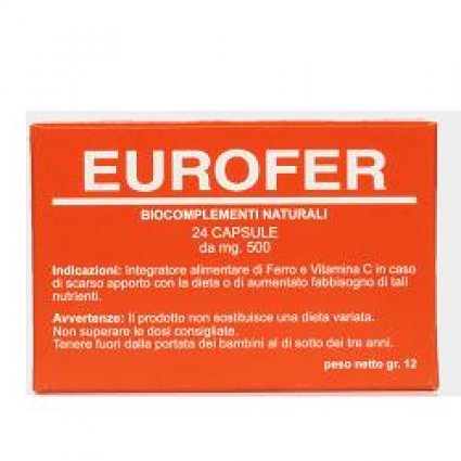 EUROFER Biocompl.24 Cps 500mg