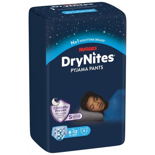 DRYNITES Boy 27-57Kg L  9pz