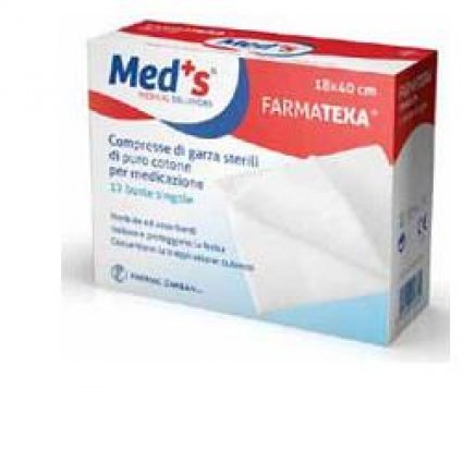 GARZA MEDS 12/8 18X40CM 12PZ