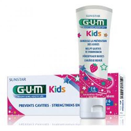 GUM KIDS BB 2/6FLU 500PPM50 30