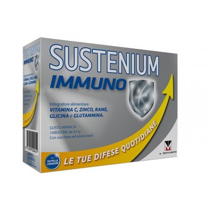 SUSTENIUM IMMUNO ENERGY 14 BUSTINE DA 4,5 G scad 09/2023