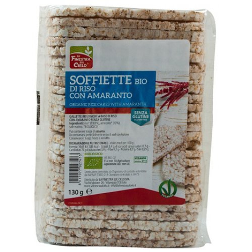 SOFFIETTE RISO C/AMARANTO BIO