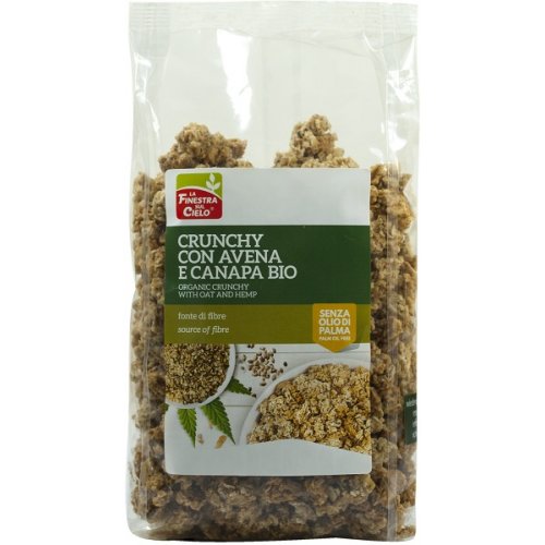 CRUNCHY AVENA CANAPA 375G BIO