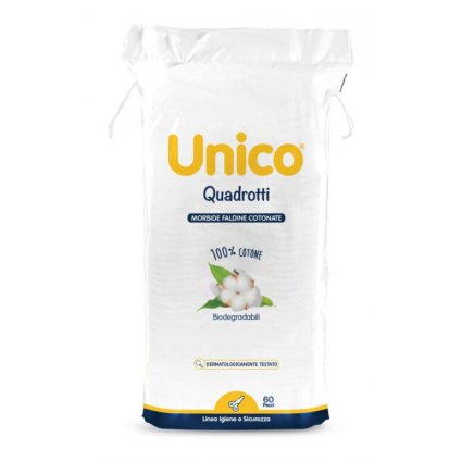 UNICO QUADROTTI 100% COT 60PZ