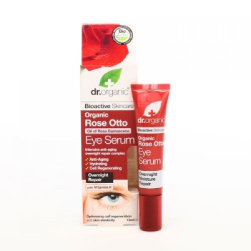 DR ORGANIC ROSE EYE SERUM 15ML