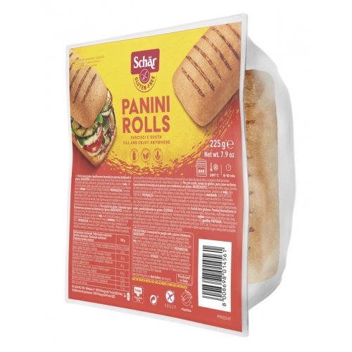 SCHAR PANINI ROLLS 3 X 75 G