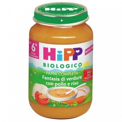 HIPP FANTASIA VERDU POLLO/RISO