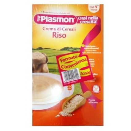 PLASMON CEREALI RISO 2X230G