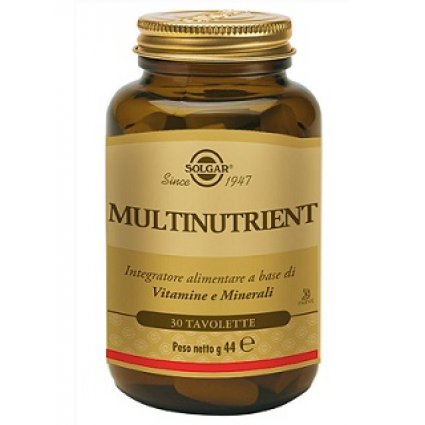 MULTINUTRIENT SOLGAR 30TAV