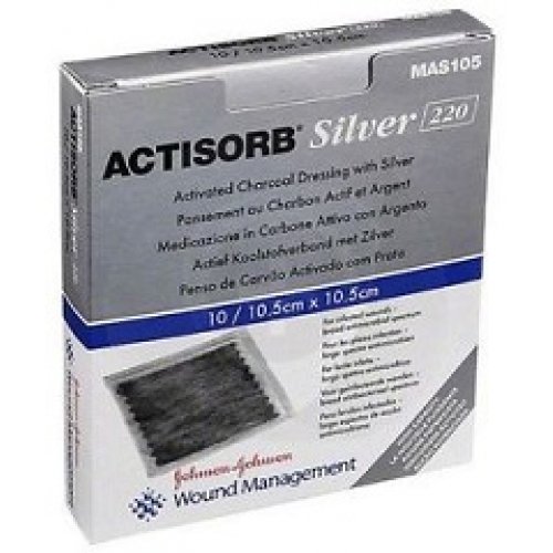 ACTISORB Silver 10,5x10,5  3pz