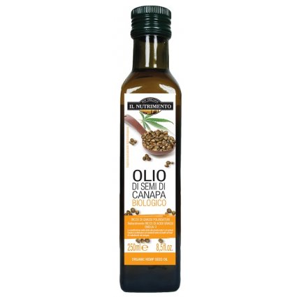 NUT Olio Canapa 250ml Crudo