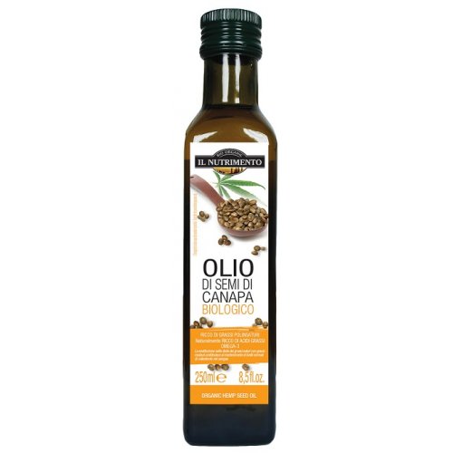 NUT Olio Canapa 250ml Crudo