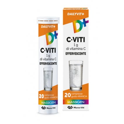 DAILYVIT+ C VITI 1G EFF 20CPR 