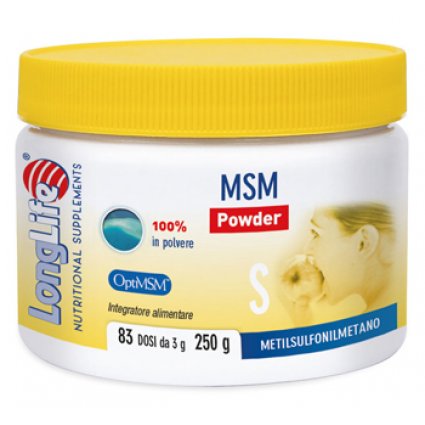 MSM POWDER LONGLIFE 250G