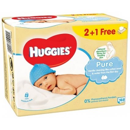 HUGGIES SALV PURE TRIPLO 24343