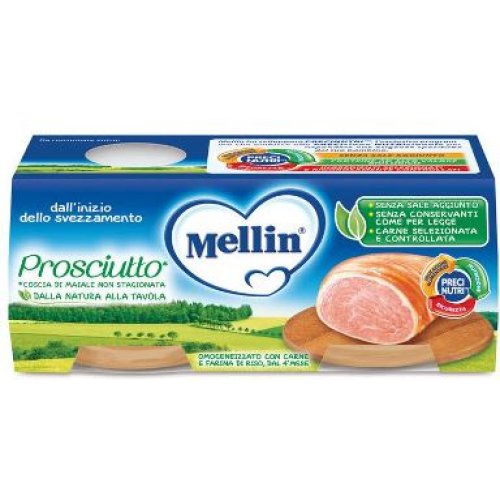 MELLIN OMOG PROSCIUTTO 2X120G