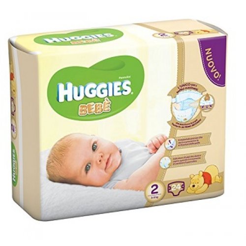 HUGG.Bebe'Base 2(3-6Kg)24pz