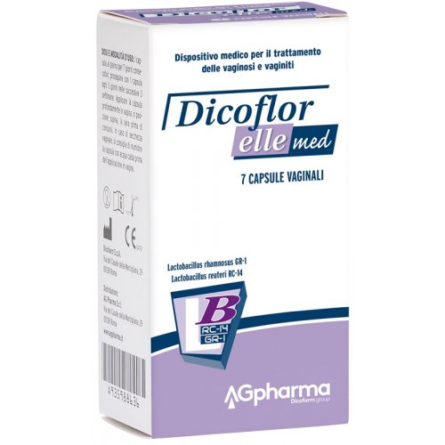 Dicoflor Elle Med capsule vaginali   (omaggio 4 capsule offerta valida fino ad esaurimento scorte)