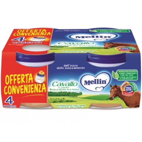 MELLIN OMOG CAVALLO 4X80G