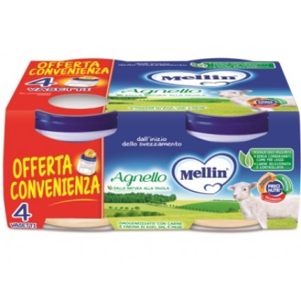 MELLIN OMOG AGNELLO 4X80G