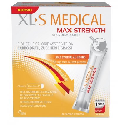 XLS MEDICAL MAX STRENGTH60STIC