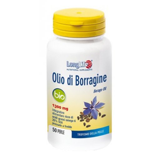 LONGLIFE OLIO BORRAG BIO 50PRL