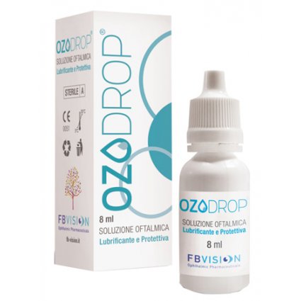 OZODROP LIPOZONEYE SOLUZIONE OFTALMICA BASE DI OLIO OZONIZZATO IN FOSFOLIPIDI 8 ML