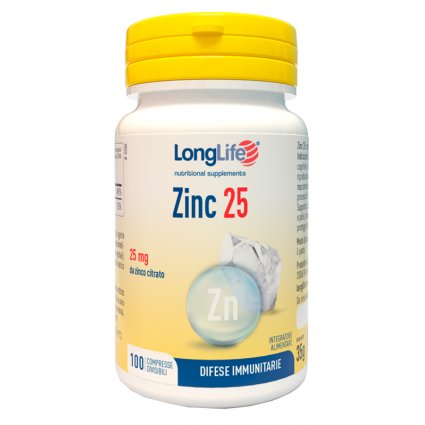 ZINC 100CPR LONGLIFE