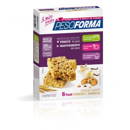 PESOFORMA Barr.CookiesVan.12pz