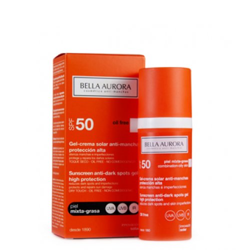 GEL SOLARE SPF50 OIL FREE A/MACC