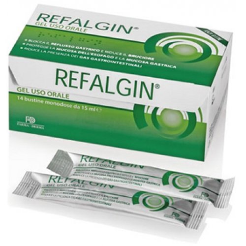 REFALGIN GEL OROSOLUBILE ANTIREFLUSSO 14 BUSTINE 15 ML