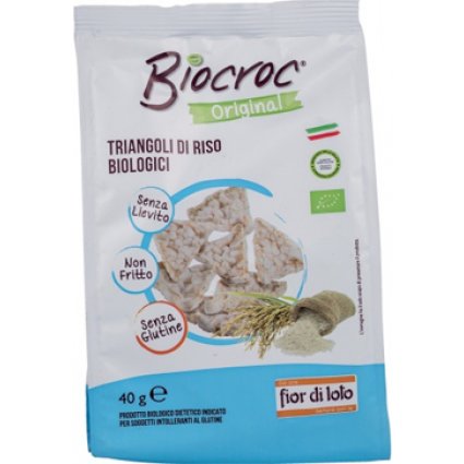 BIOCROC Triangoli Riso Bio 40g