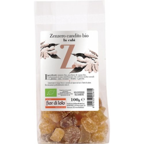 ZENZERO CANDITO CUBI BIO 100G