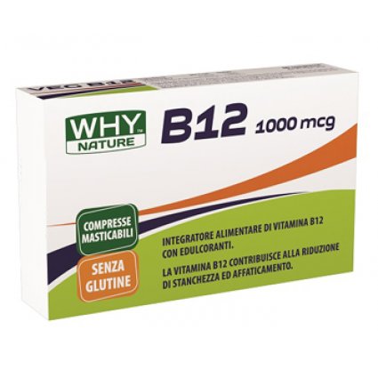 WHYNATURE B12 1000MCG 80CPR