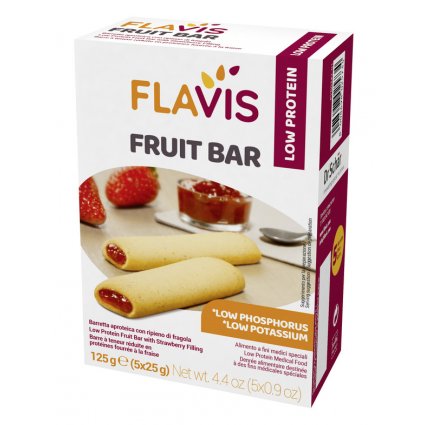 MEVALIA FLAVIS FRUIT BAR 125G