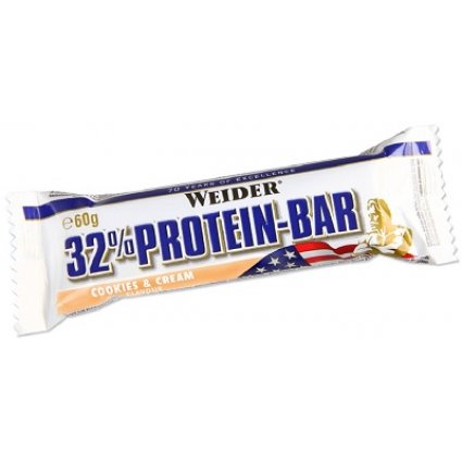 WEIDER 32% PROTEIN COOKIES 60G