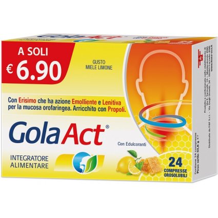 GOLA ACT MIELE LIMONE 24CPR F