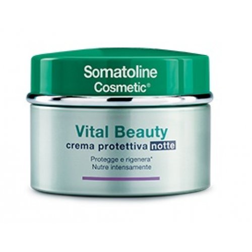 Somatoline cosmetic vital beauty crema protettiva notte 50 ml