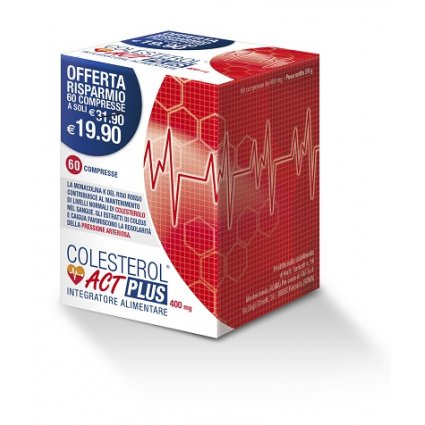 COLESTEROL ACT PLUS 60CPR