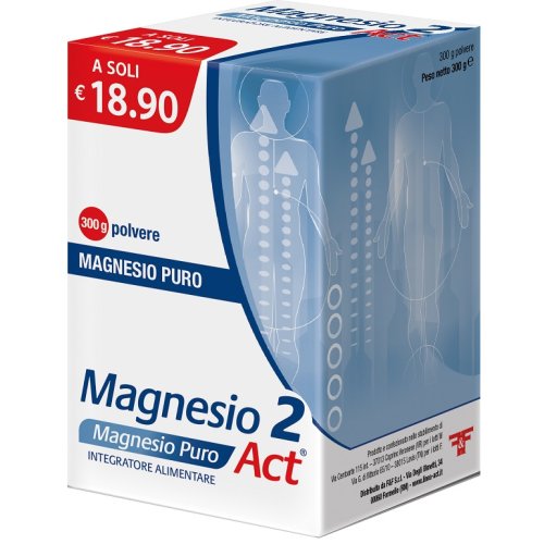 MAGNESIO 2 ACT PURO POLV 300G