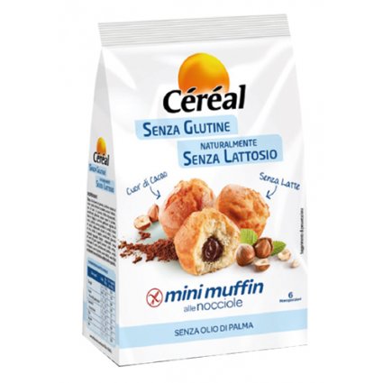 CEREAL MINI MUFFIN NOCCIOLE6PZ