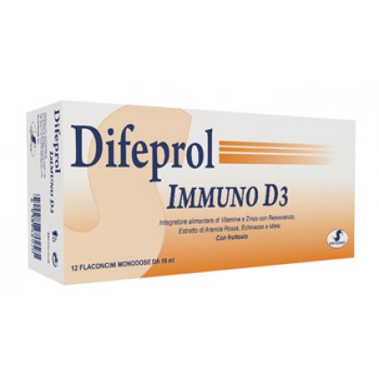 DIFEPROL IMMUNO D3 12 FLACONCINI DA 10 ML