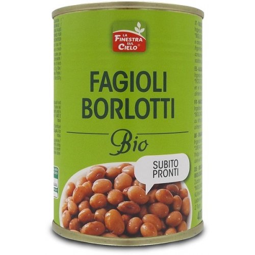 FAGIOLI BORLOTTI PRONTI BIO