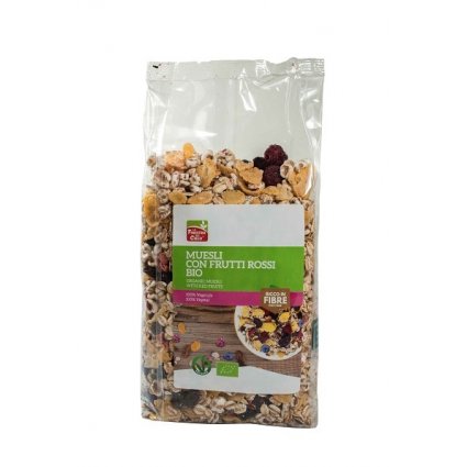 MUESLI FRUTTI ROSSI BIO 500G