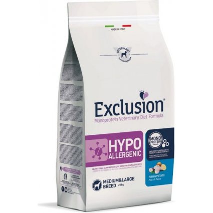 EXCLUSION HYPO FISH AND POTATO